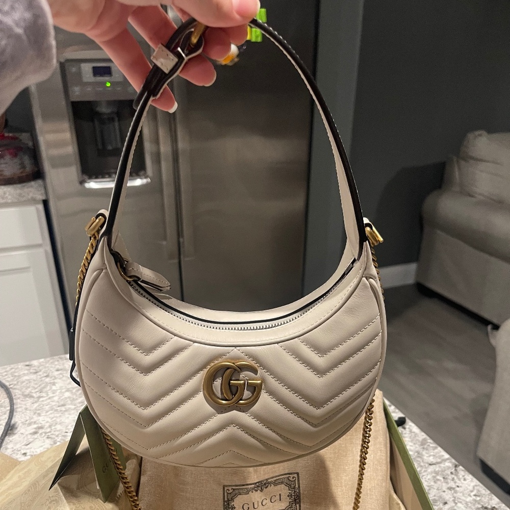 Gucci half moon bag